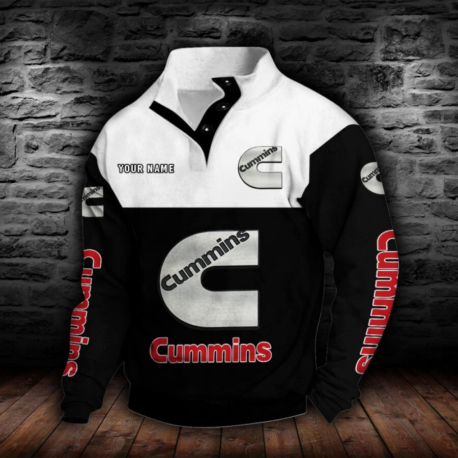 Cummins Stehkragen-Sweatshirt – Bild 2
