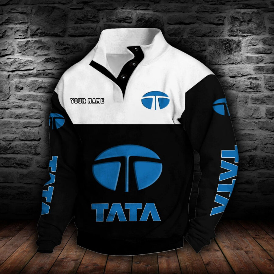 Tata Stehkragen-Sweatshirt – Bild 2
