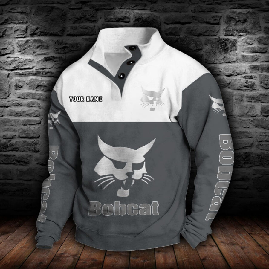 Bobcat Stehkragen-Sweatshirt – Bild 5
