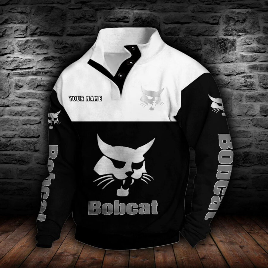 Bobcat Stehkragen-Sweatshirt – Bild 2