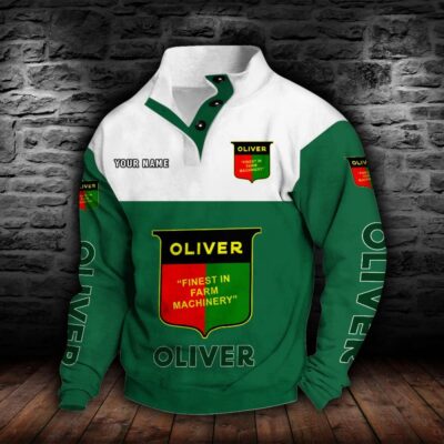 Oliver Tractor Stehkragen-Sweatshirt