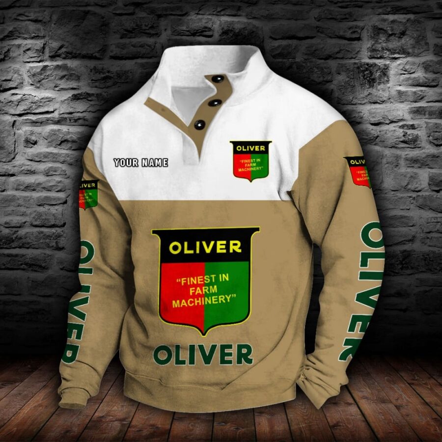Oliver Tractor Stehkragen-Sweatshirt – Bild 5