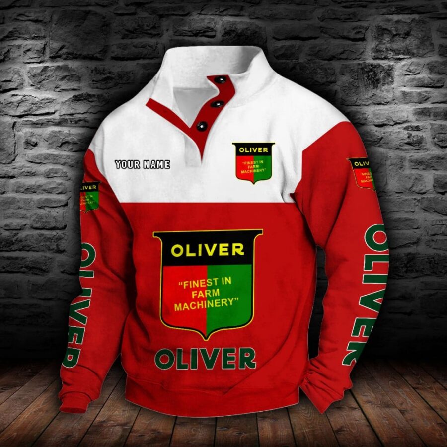 Oliver Tractor Stehkragen-Sweatshirt – Bild 7