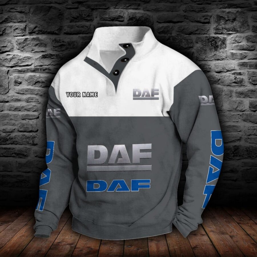 DAF Trucks Stehkragen-Sweatshirt – Bild 5