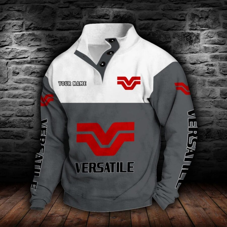 Versatile Stehkragen-Sweatshirt – Bild 5