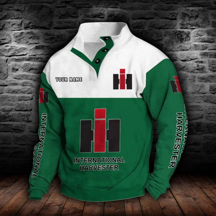 International Harvester Stehkragen-Sweatshirt – Bild 3