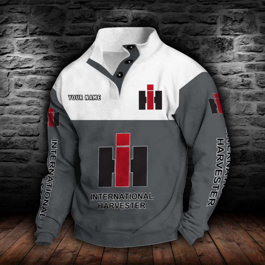 International Harvester Stehkragen-Sweatshirt – Bild 4