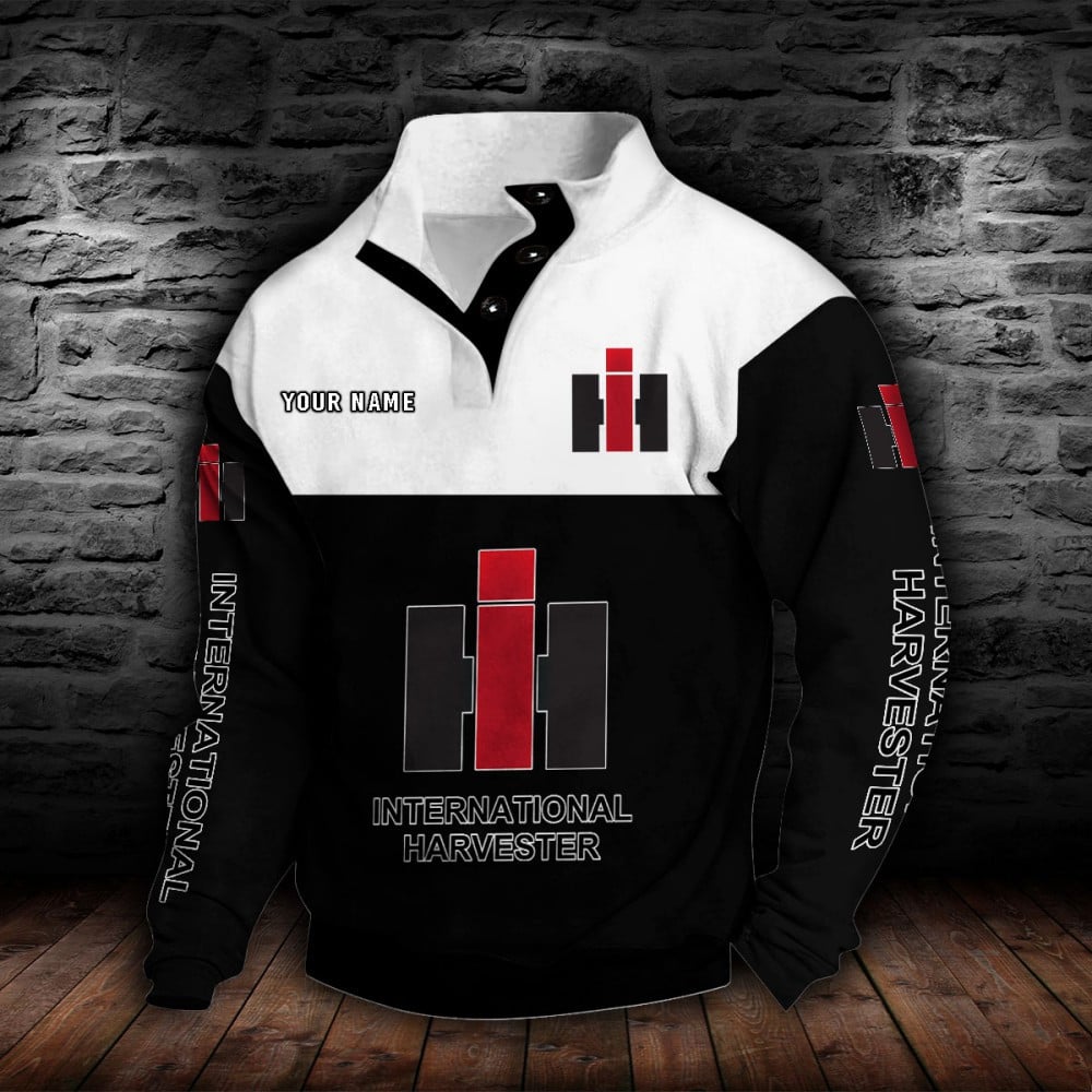 International Harvester Stehkragen-Sweatshirt