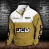 JCB Agricultural Tractors Stehkragen-Sweatshirt
