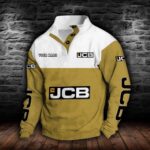 JCB Agricultural Tractors Stehkragen-Sweatshirt