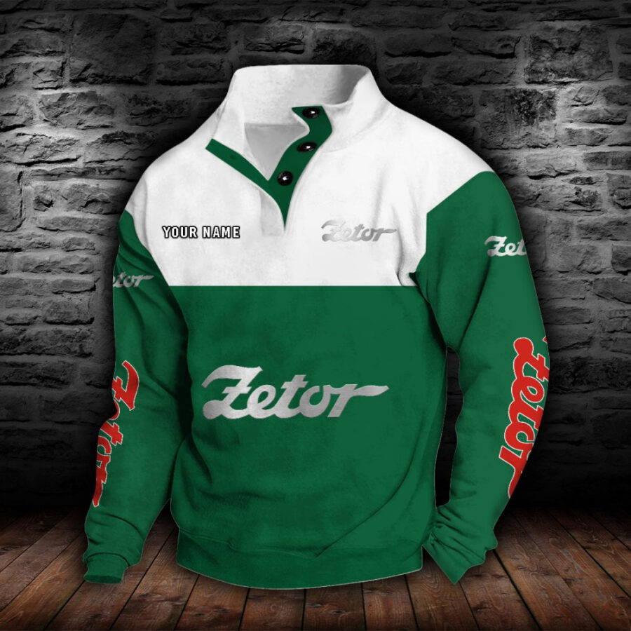 Zetor Stehkragen-Sweatshirt – Bild 4