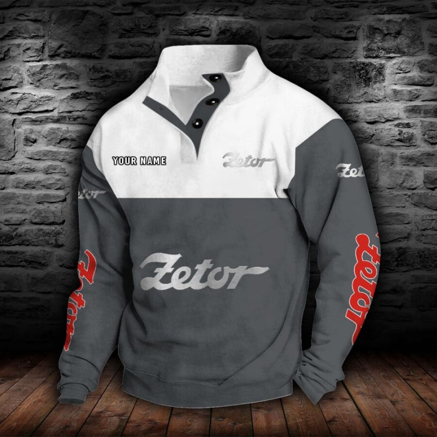 Zetor Stehkragen-Sweatshirt – Bild 5