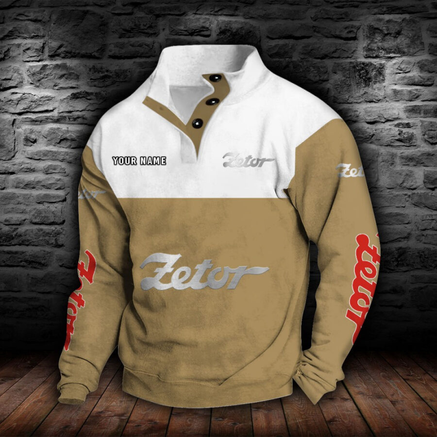 Zetor Stehkragen-Sweatshirt – Bild 6