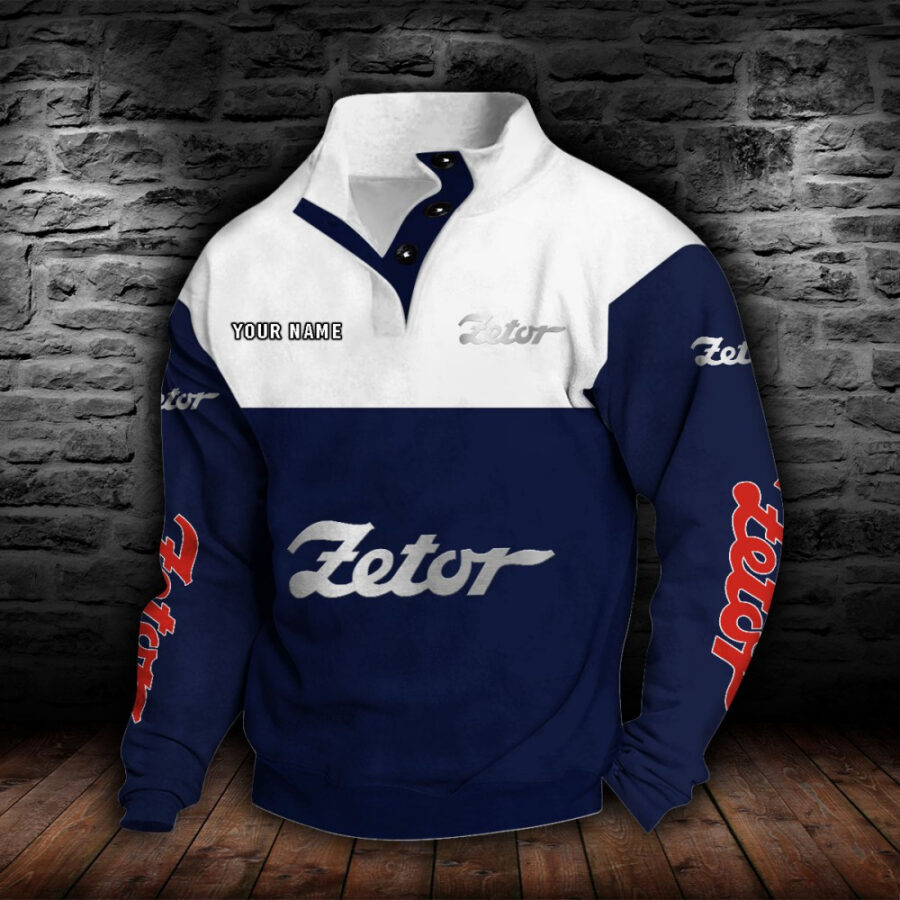Zetor Stehkragen-Sweatshirt – Bild 7