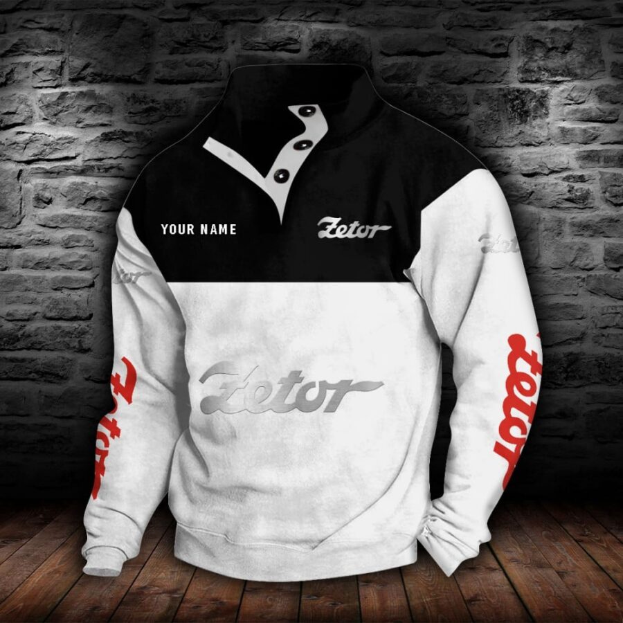 Zetor Stehkragen-Sweatshirt – Bild 8