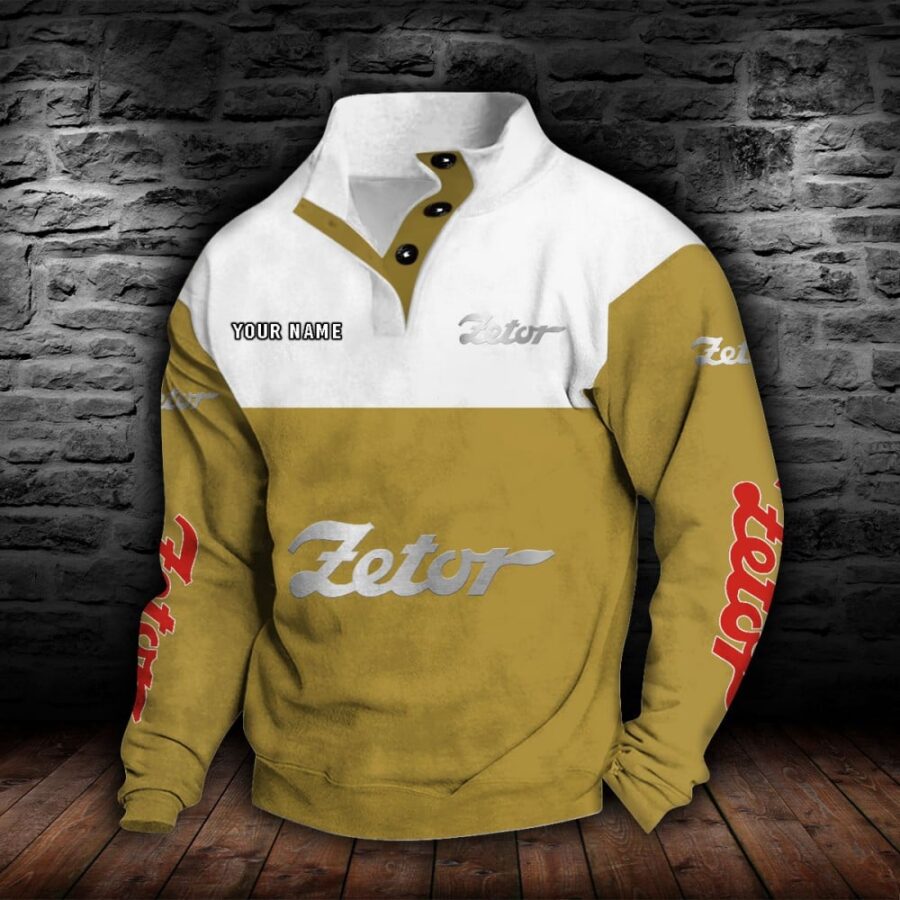 Zetor Stehkragen-Sweatshirt – Bild 9