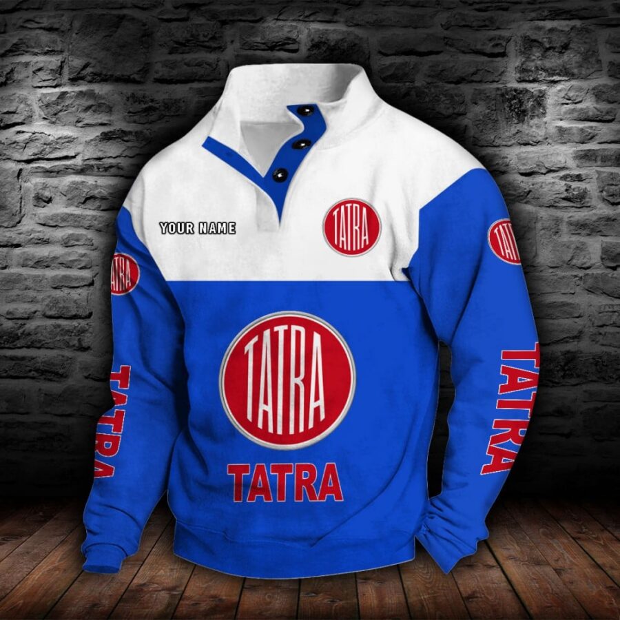 Tatra Stehkragen-Sweatshirt – Bild 2