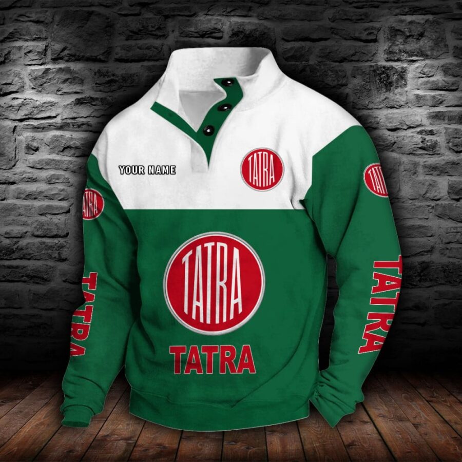 Tatra Stehkragen-Sweatshirt – Bild 3
