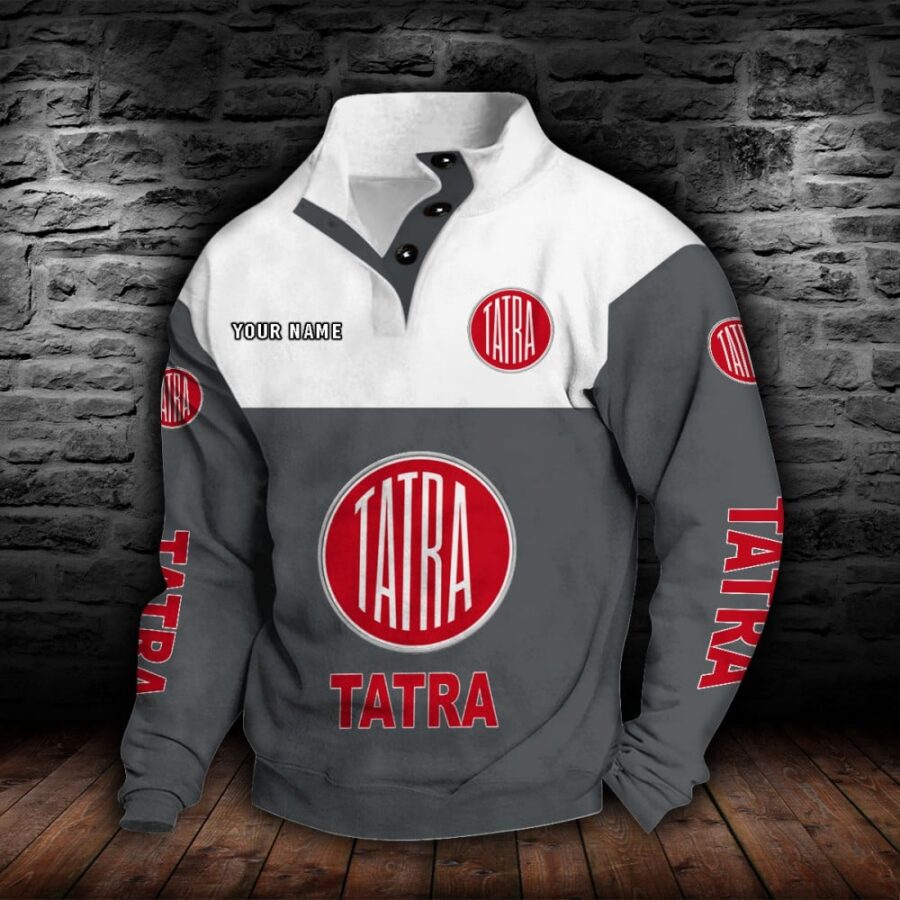 Tatra Stehkragen-Sweatshirt – Bild 4