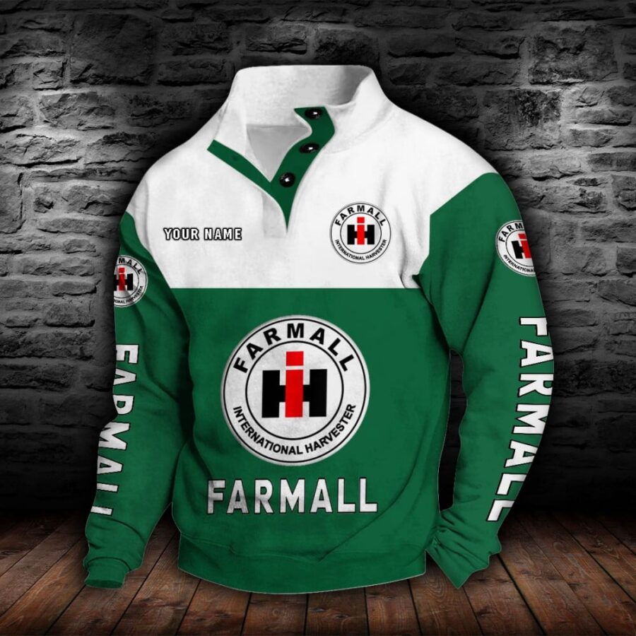 Farmall Stehkragen-Sweatshirt – Bild 4