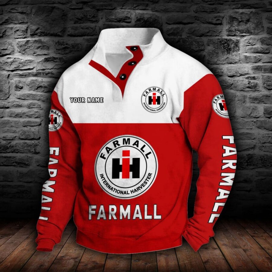 Farmall Stehkragen-Sweatshirt – Bild 8