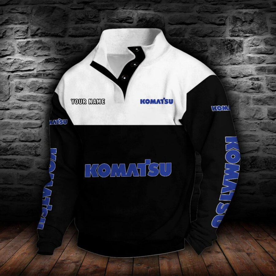 Komatsu Stehkragen-Sweatshirt – Bild 2