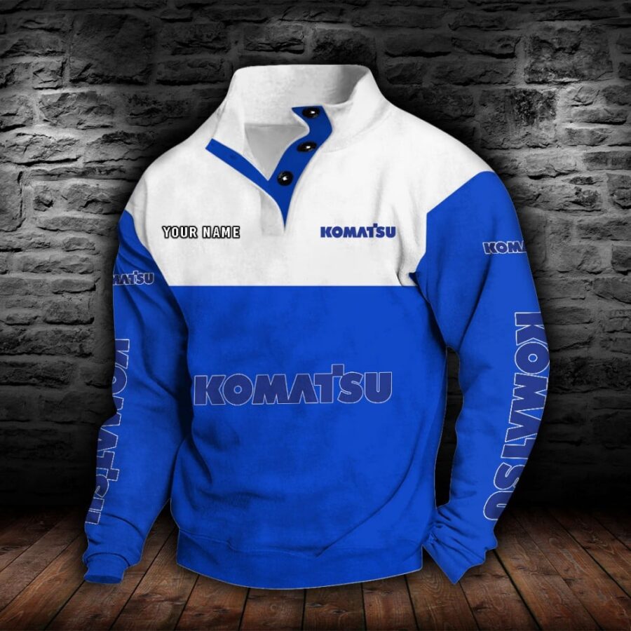 Komatsu Stehkragen-Sweatshirt – Bild 3