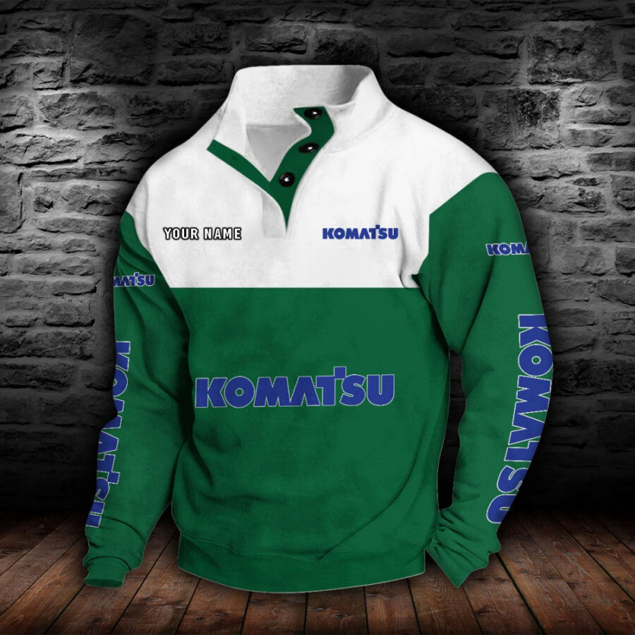 Komatsu Stehkragen-Sweatshirt – Bild 4