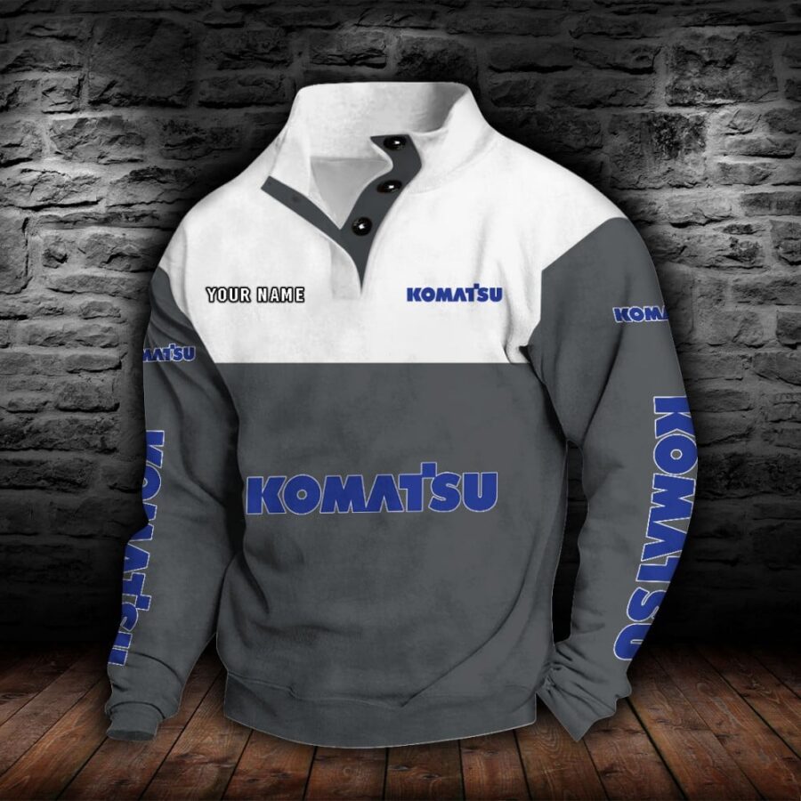 Komatsu Stehkragen-Sweatshirt – Bild 5