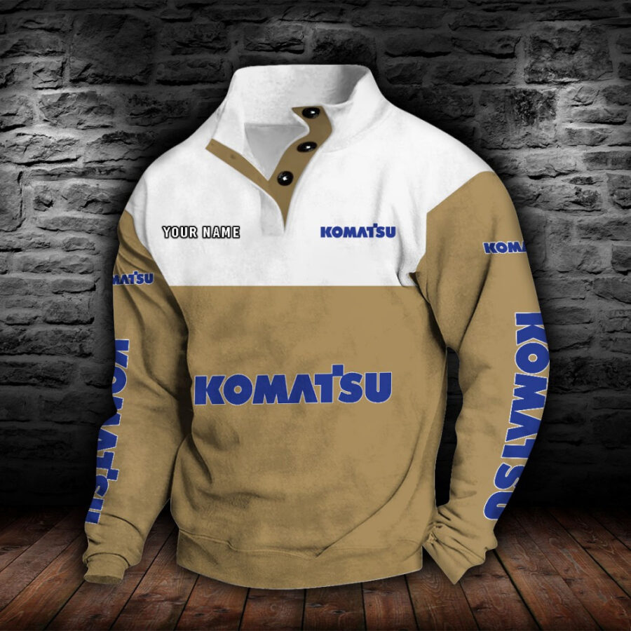 Komatsu Stehkragen-Sweatshirt – Bild 6