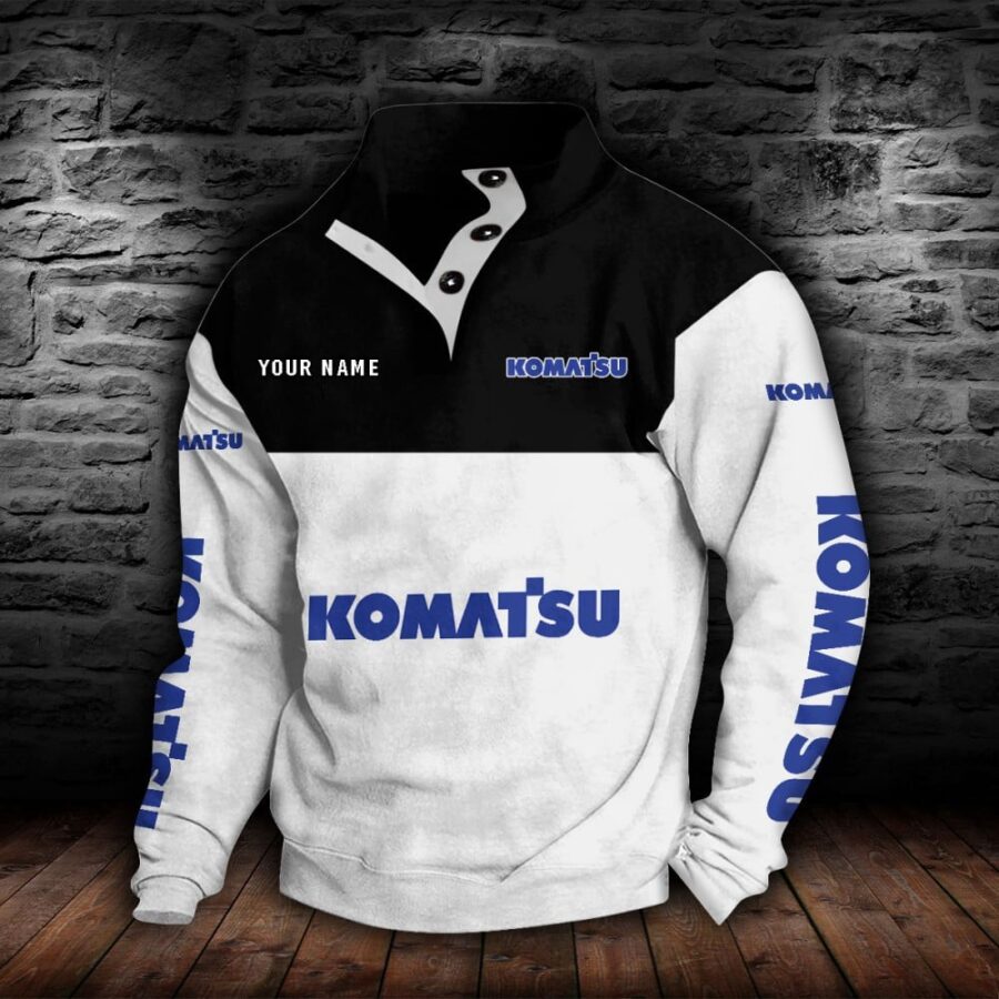 Komatsu Stehkragen-Sweatshirt – Bild 8