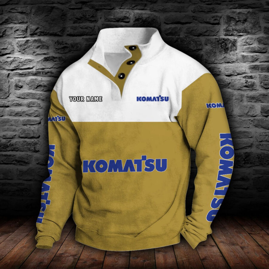 Komatsu Stehkragen-Sweatshirt – Bild 9