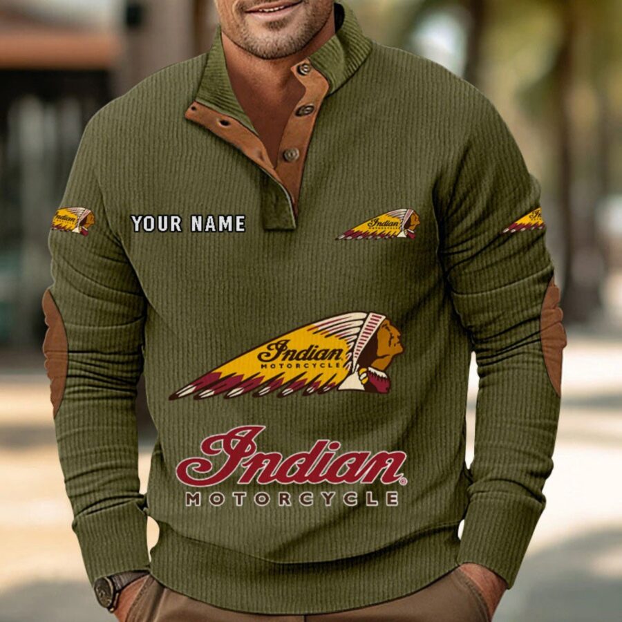 Indian Motorcycle Strickpullover – Bild 8