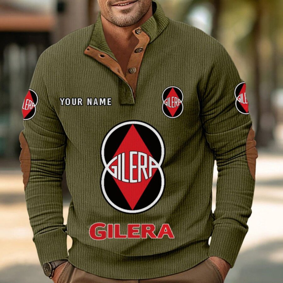 Gilera Motorcycles Strickpullover – Bild 8
