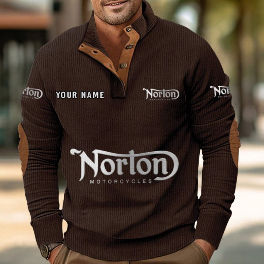 Norton Motorcycles Strickpullover – Bild 5