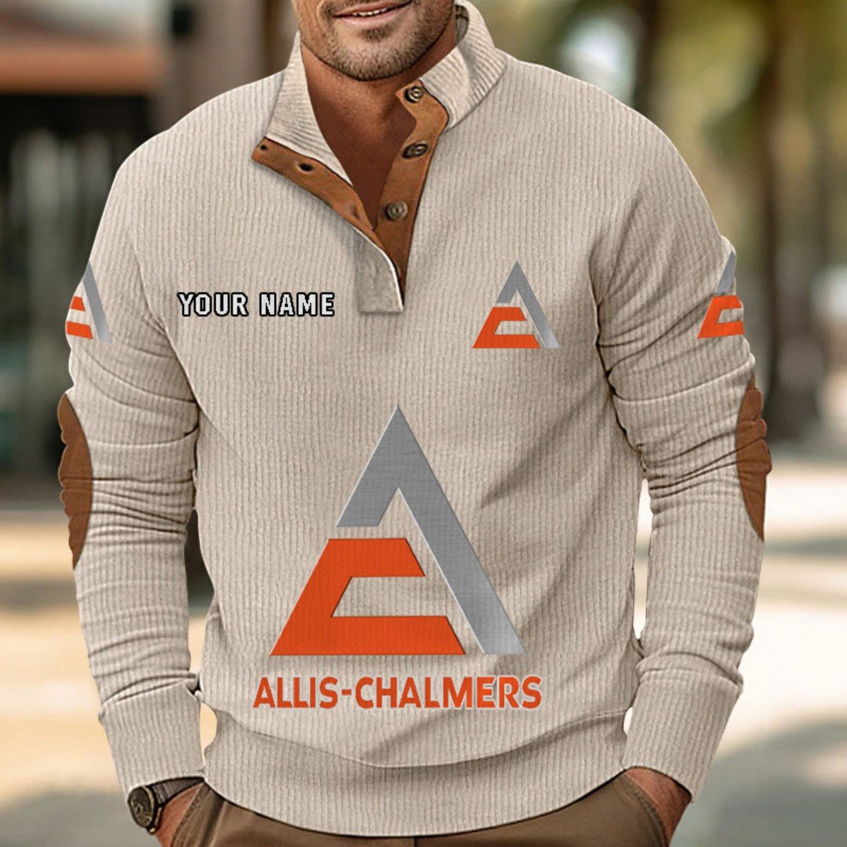 Allis Chalmers Strickpullover