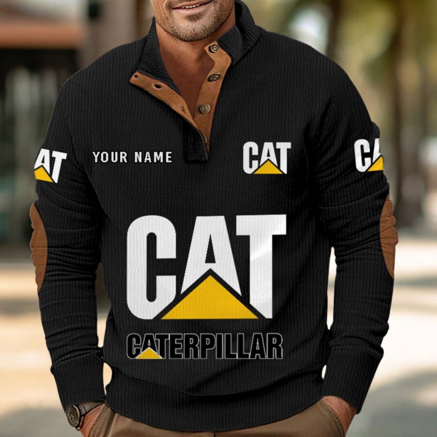 Caterpillar Inc Strickpullover – Bild 3