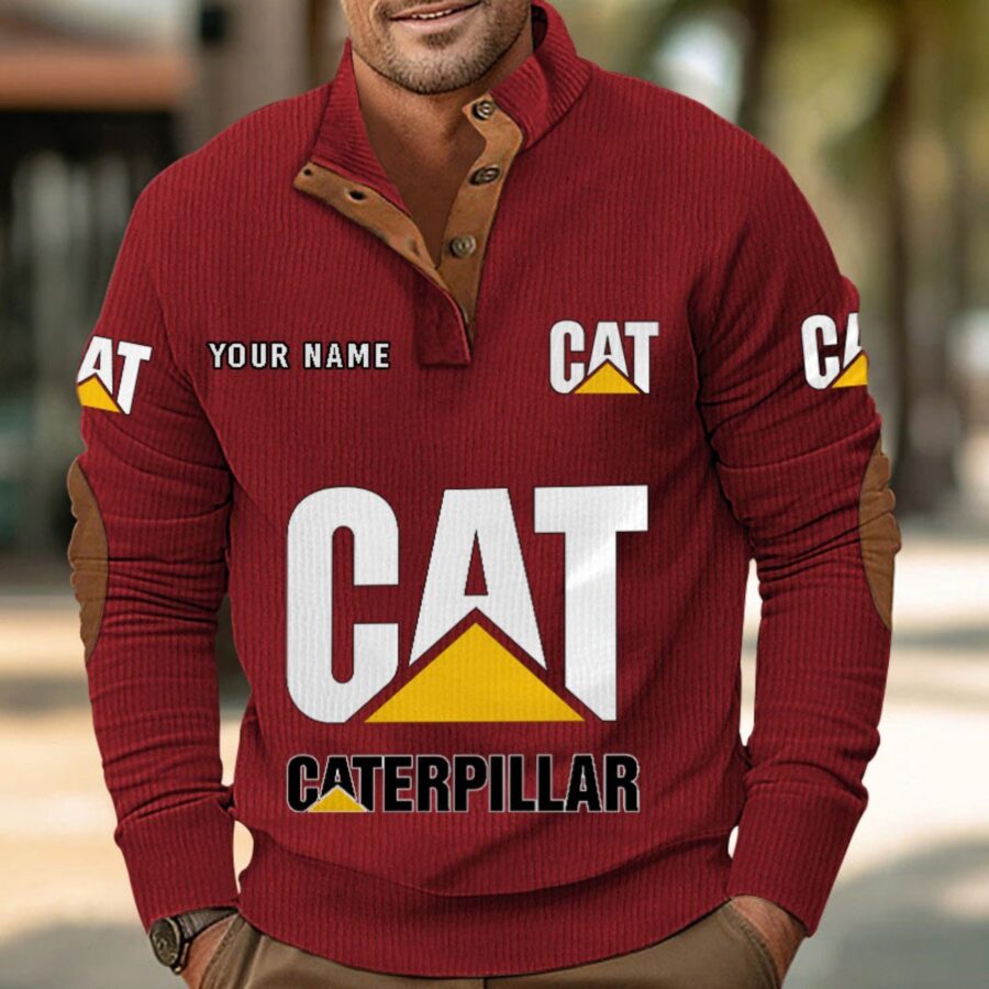 Caterpillar Inc Strickpullover – Bild 4