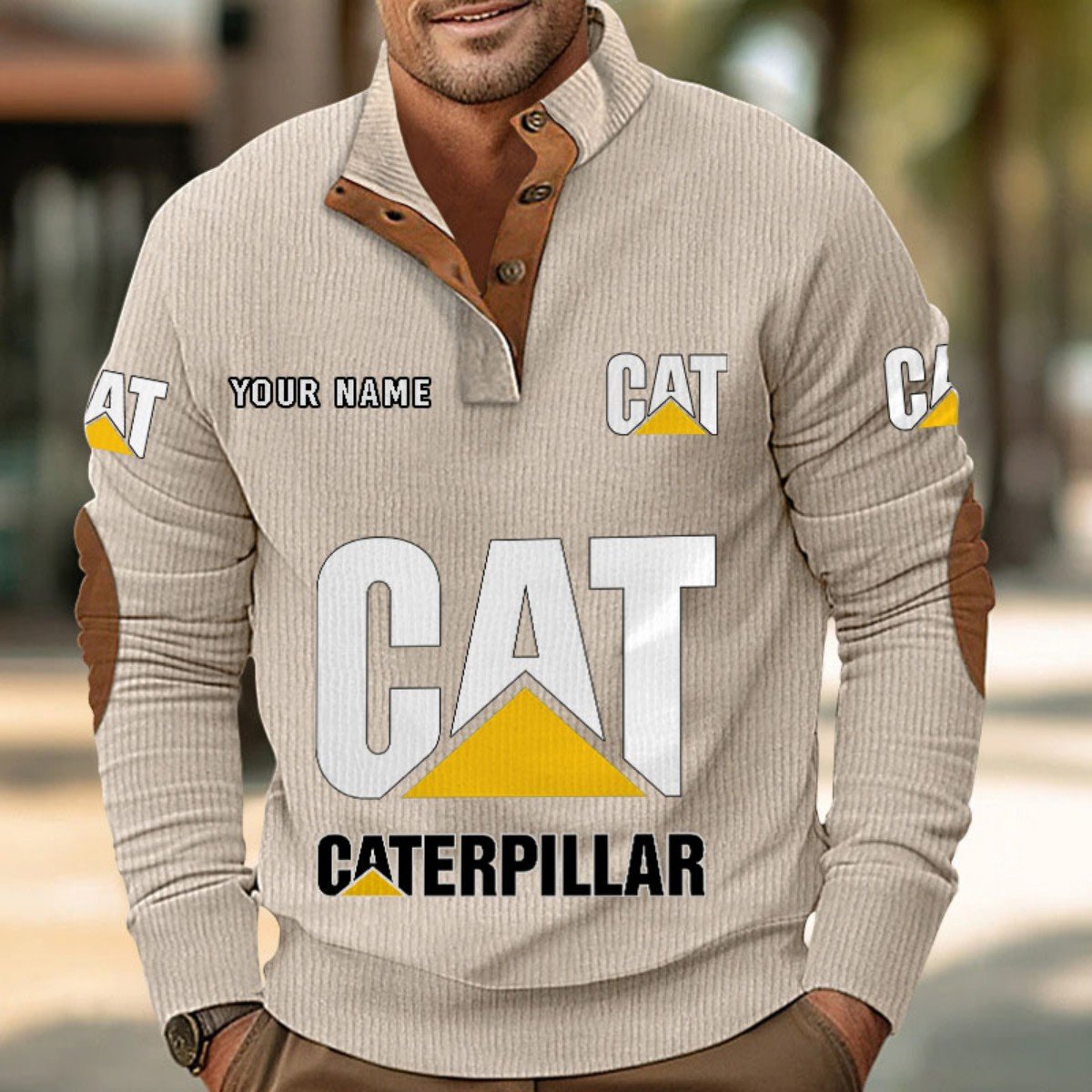 Caterpillar Inc Strickpullover