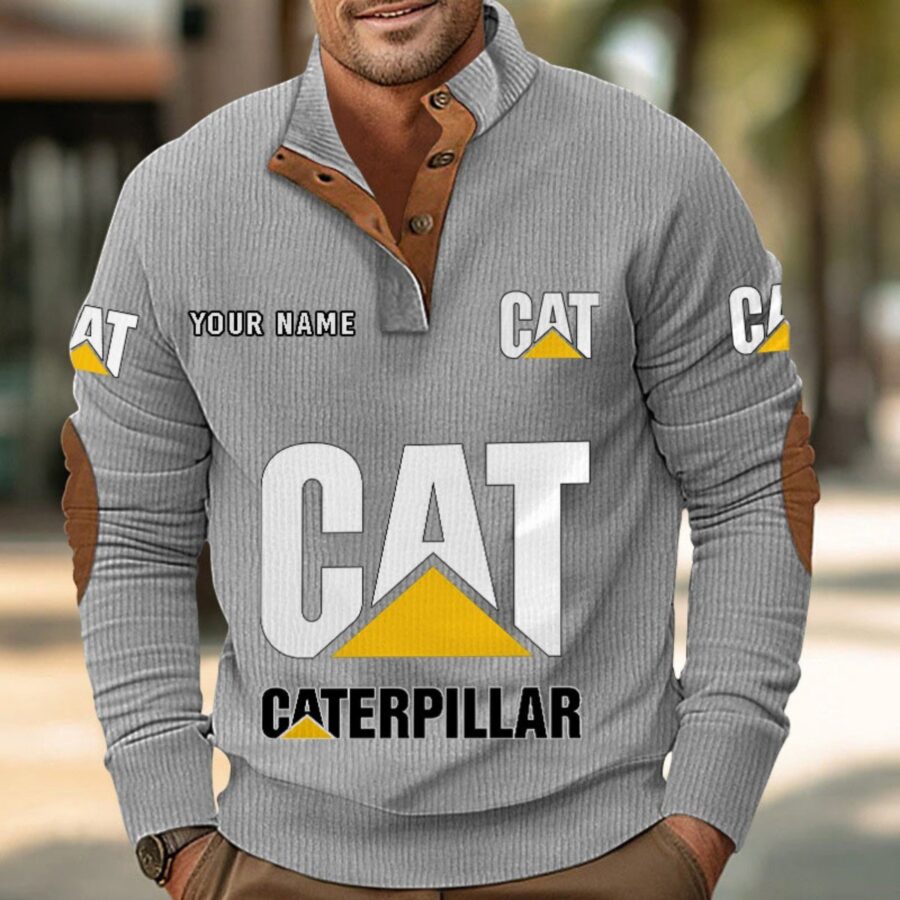 Caterpillar Inc Strickpullover – Bild 6