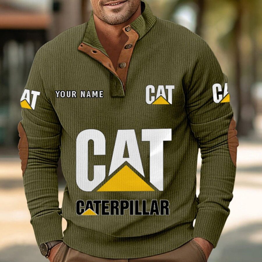 Caterpillar Inc Strickpullover – Bild 8