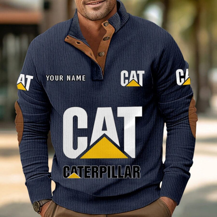 Caterpillar Inc Strickpullover – Bild 2