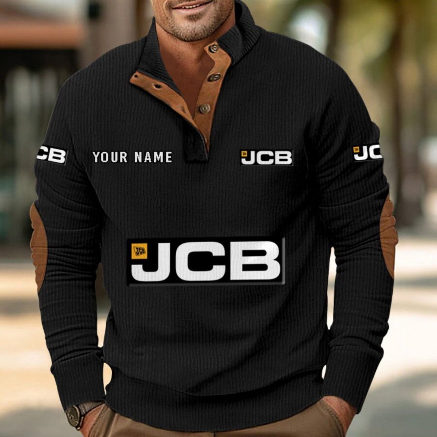 JCB Agricultural Tractors Strickpullover – Bild 3