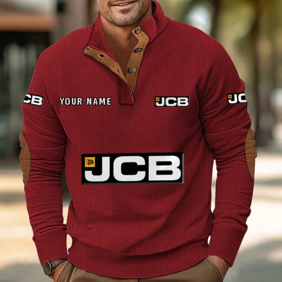 JCB Agricultural Tractors Strickpullover – Bild 4