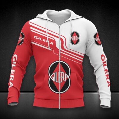 Gilera Motorcycles Zip Hoodie