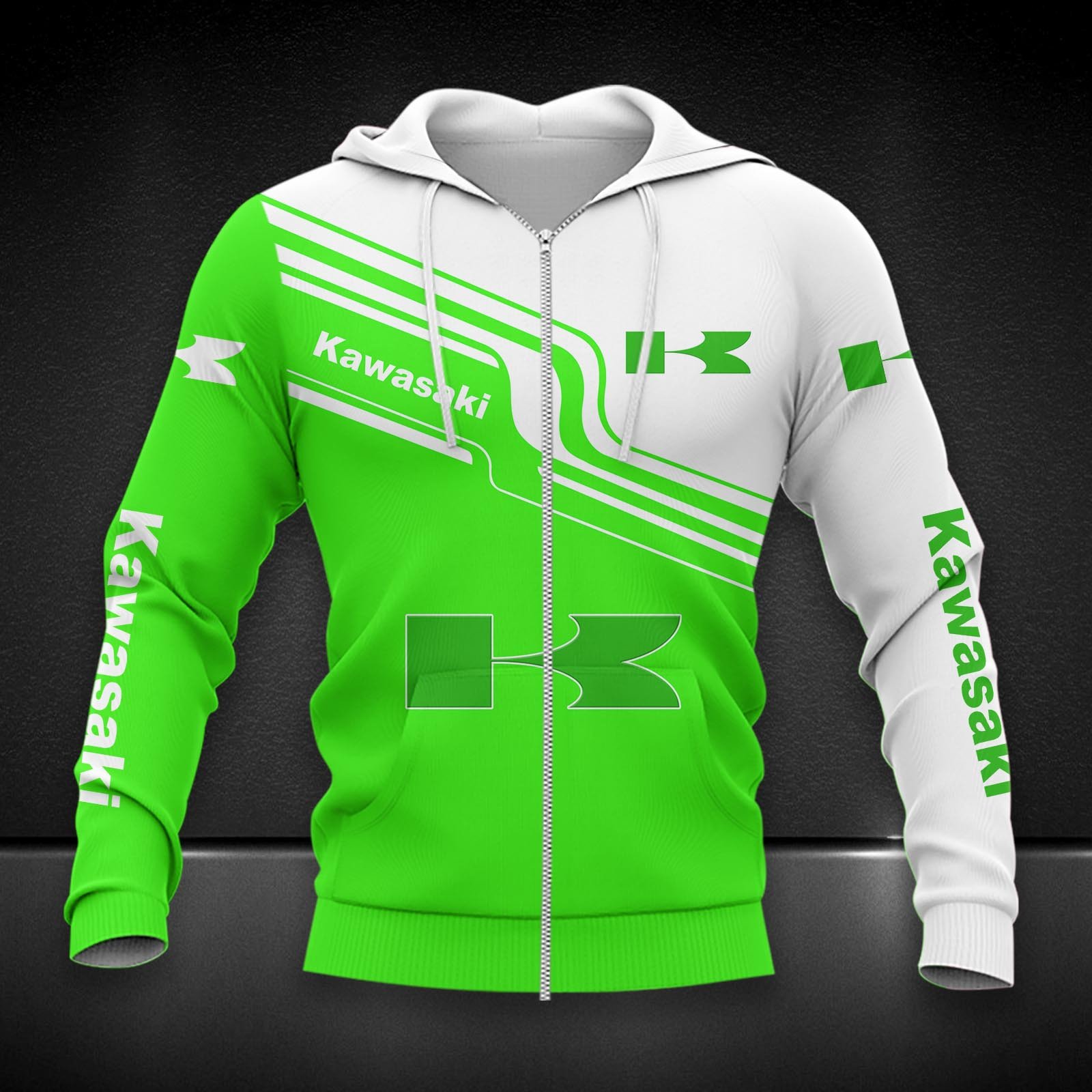 Kawasaki Zip Hoodie