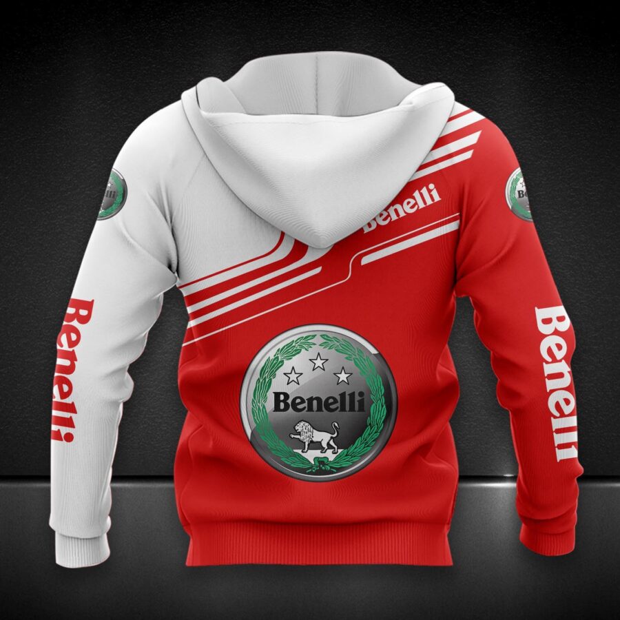 Benelli Motorcycles Zip Hoodie – Bild 2