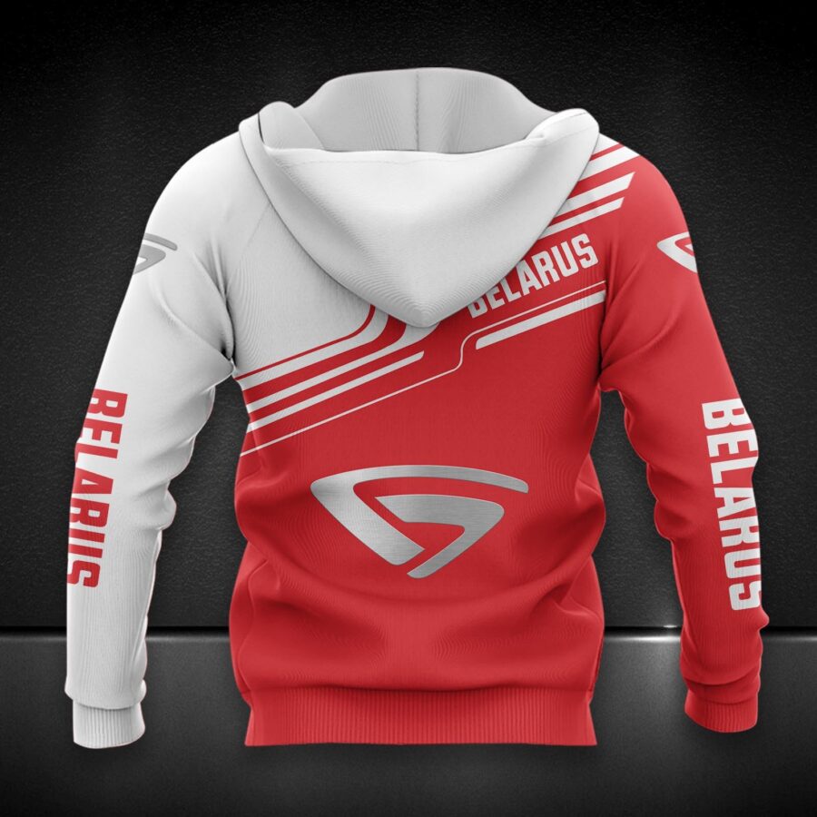 Belarus Zip Hoodie – Bild 2