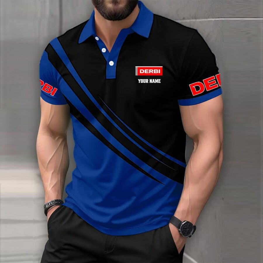 Derbi Motorcycles Poloshirt – Bild 2