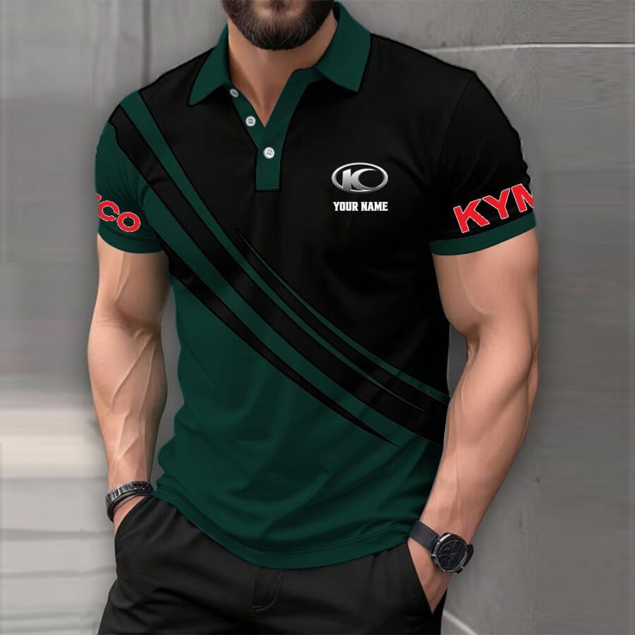 Kymco Motorcycles Poloshirt – Bild 3